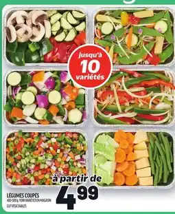 Metro LÉGUMES COUPÉS | CUT VEGETABLES offer