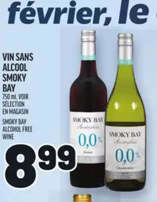 Metro VIN SANS ALCOOL SMOKY BAY | SMOKY BAY ALCOHOL FREE WINE offer