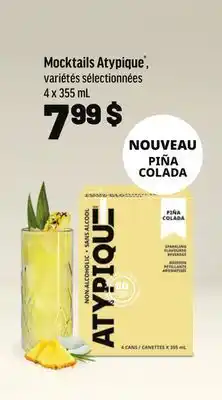 Metro MOCKTAILS ATYPIQUE offer