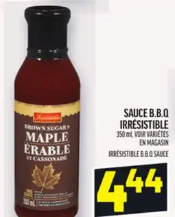 Metro SAUCE B. B. Q IRRÉSISTIBLE | IRRÉSISTIBLE B.B.Q SAUCE offer