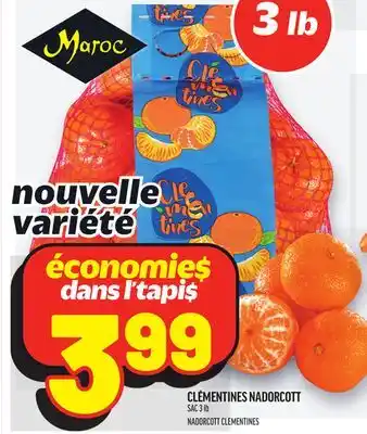 Metro CLÉMENTINES NADORCOTT | NADORCOTT CLEMENTINES offer