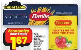 Metro PÂTES ALIMENTAIRES BARILLA | BARILLA PASTA offer