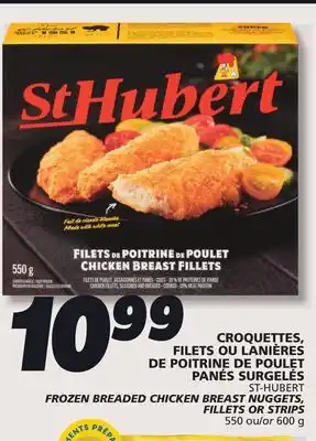 IGA ST-HUBERT FROZEN BREADED CHICKEN BREAST NUGGETS offer