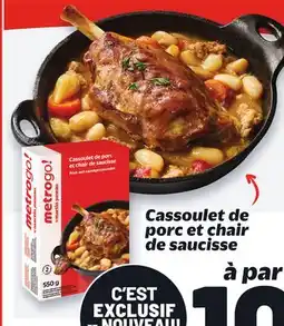 Metro CASSOULET DE PORC ET CHAIR DE SAUCISSE offer