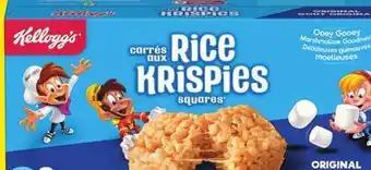 IGA KELLOGG'S RICE KRISPIES RICE SQUARES offer