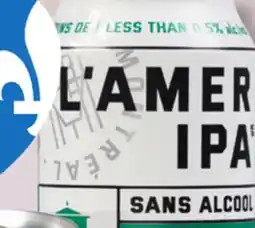 IGA L'AMER IPA NON-ALCOHOLIC BEER offer