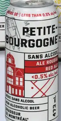 IGA PETITE-BOURGOGNE NON-ALCOHOLIC BEER offer