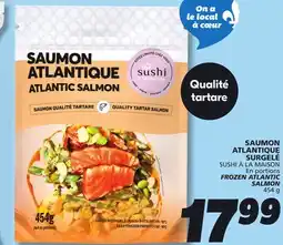 IGA SUSHI À LA MAISON FROZEN ATLANTIC SALMON offer