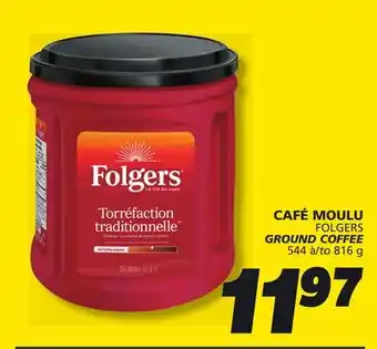 IGA FOLGERS GROUND COFFEE offer