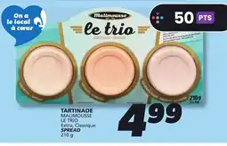 IGA MALIMOUSSE LE TRIO Extra, Classique SPREAD offer