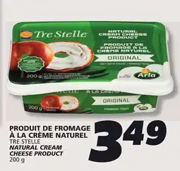 IGA TRE STELLE NATURAL CREAM CHEESE PRODUCT offer