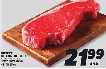 IGA STERLING SILVER STRIP LOIN STEAK offer