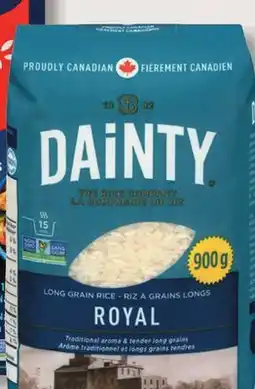 IGA DAINTY RICE OR LONG GRAIN RICE offer