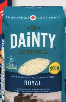 IGA DAINTY RICE OR LONG GRAIN RICE offer