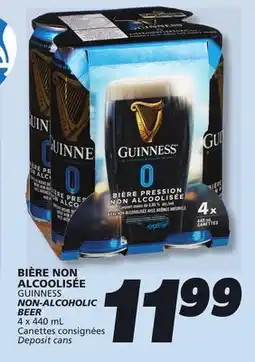 IGA GUINNESS NON-ALCOHOLIC BEER offer