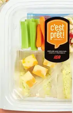 IGA C'EST PRÊT! Avec sandwich LUNCH BOX offer