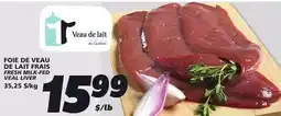 IGA FOIE DE VEAU DE LAIT FRAIS offer