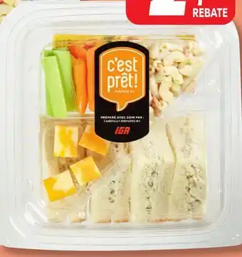 IGA C'EST PRÊT! LUNCH BOX offer