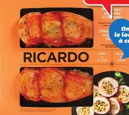 IGA RICARDO STUFFED CHICKEN BREASTS offer