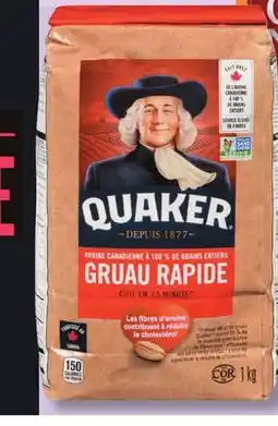 IGA QUAKER OATMEAL offer