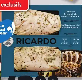 IGA RICARDO FRESH BONELESS SEASONED OR STUFFED CHICKEN BREASTS offer