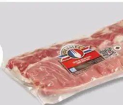 IGA OLYMEL FRESH PORK BACK RIB, BONELESS SHOULDER PORK, PORK TENDERLOIN OR THIRD OF PORK LOIN offer