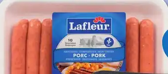 IGA LAFLEUR FRESH SAUSAGES offer