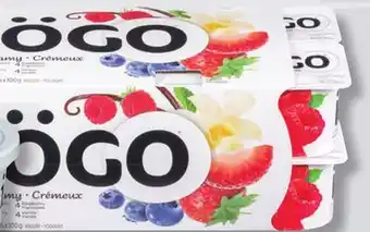 IGA IÖGO CRÉMEUX YOGURT offer