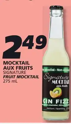 IGA SIGNATURE FRUIT MOCKTAIL offer