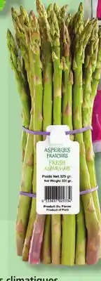 IGA GREEN ASPARAGUS offer