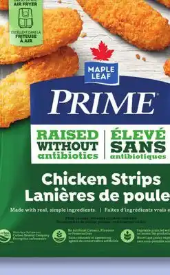 IGA MAPLE LEAF CHICKEN STRIPS offer