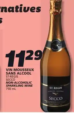 IGA ST-REGIS SECCO NON-ALCOHOLIC SPARKLING WINE offer