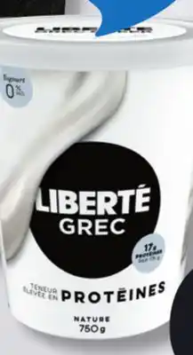 IGA LIBERTÉ YOGURT offer