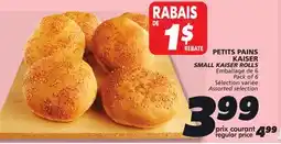 IGA SMALL KAISER ROLLS offer