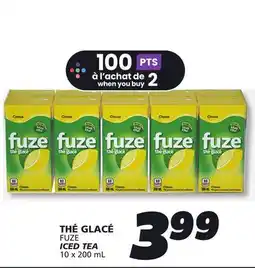 IGA FUZE ICED TEA offer