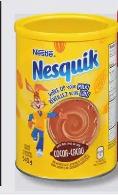 IGA NESTLÉ NESQUIK CHOCOLATE MILK MIX offer