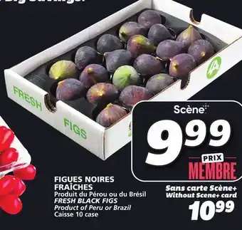 IGA FRESH BLACK FIGS offer