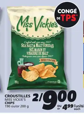 IGA CROUSTILLES MISS VICKIE'S offer