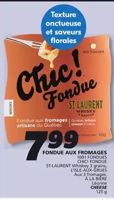 IGA CHIC! FONDUE CHEESE offer