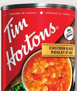 IGA TIM HORTONS SOUP offer