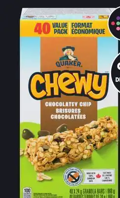 IGA QUAKER CHEWY BARS offer