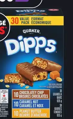 IGA QUAKER DIPPS BARS offer