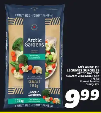 IGA ARCTIC GARDENS FROZEN VEGETABLE MIX offer