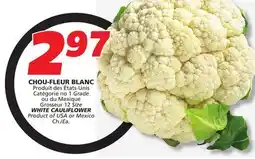 IGA WHITE CAULIFLOWER offer