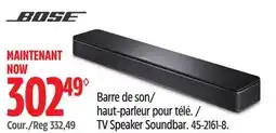 Canadian Tire Bose TV Speaker Soundbar offer