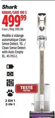 Canadian Tire Clean Sense Detect with Auto Empty XL offer