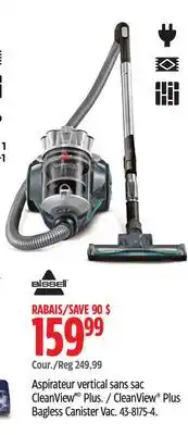 Canadian Tire BISSELL CleanView Plus Bagless Canister Vac offer