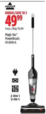 Canadian Tire Bissell Magic Vac PowerBrush offer