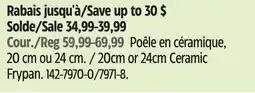 Canadian Tire 20cm or 24cm Ceramic Frypan offer