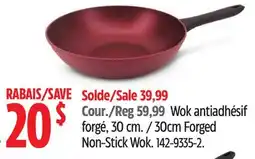 Canadian Tire Paderno 30cm Forged Non-Stick Wok offer